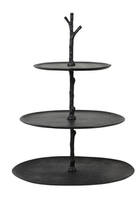 Stand 3 layer 35x31x45 cm TRESA matt black