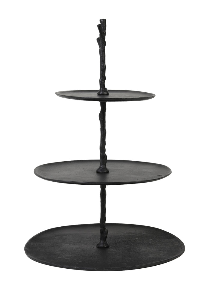 Stand 3 layer 35x31x45 cm TRESA matt black