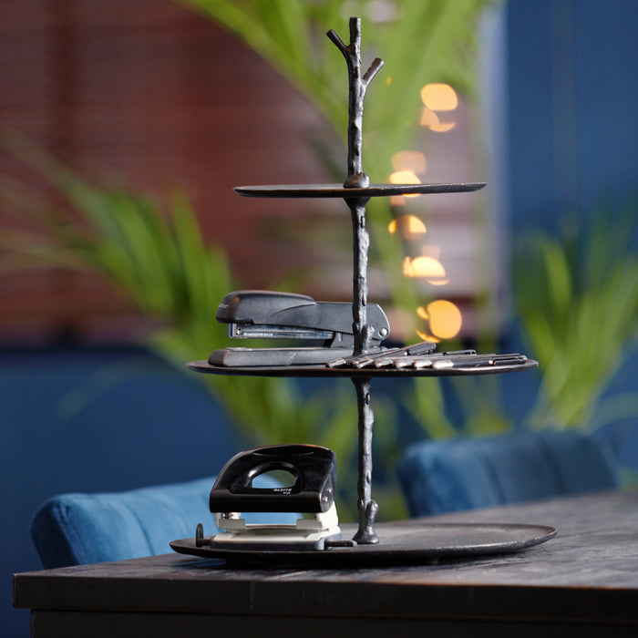Stand 3 layer 35x31x45 cm TRESA matt black