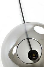 Afbeelding in Gallery-weergave laden, Hanging lamp 4L 114x20x120 cm SUBAR matt black+smoked glass
