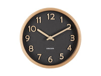 Table Clock Pure Wood Grain