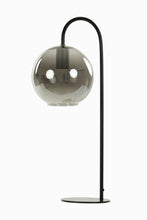 Afbeelding in Gallery-weergave laden, Table lamp 28x20x60 cm SUBAR matt black+smoked glass
