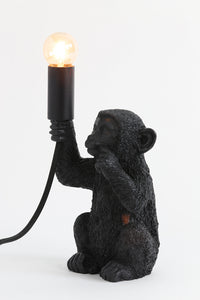 Table lamp E14 13x12,5x23,5 cm MONKEY matt black