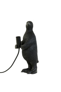 Table lamp E14 16x13x34 cm PENGUIN matt black