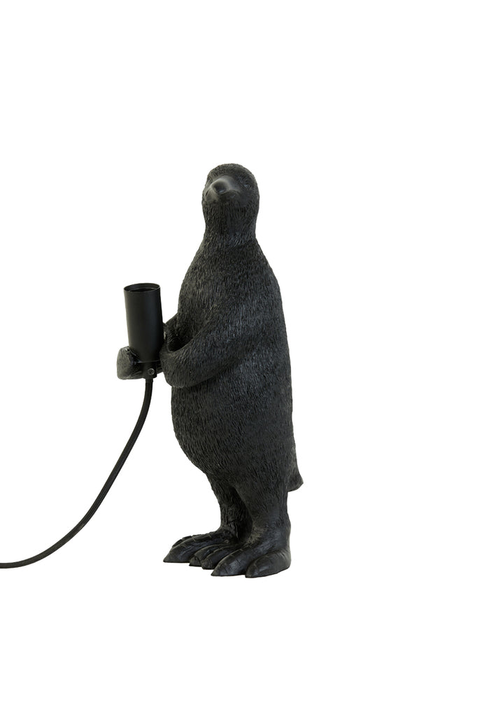 Table lamp E14 16x13x34 cm PENGUIN matt black