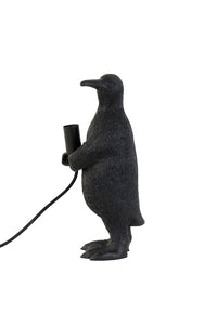 Table lamp E14 16x13x34 cm PENGUIN matt black