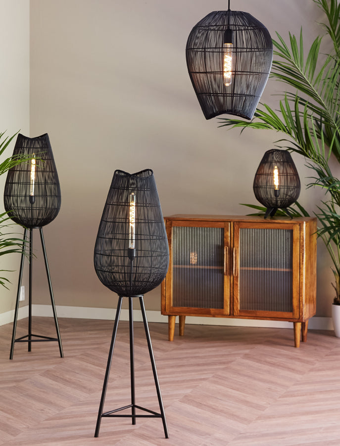 Table lamp 32x47 cm YUMI matt black