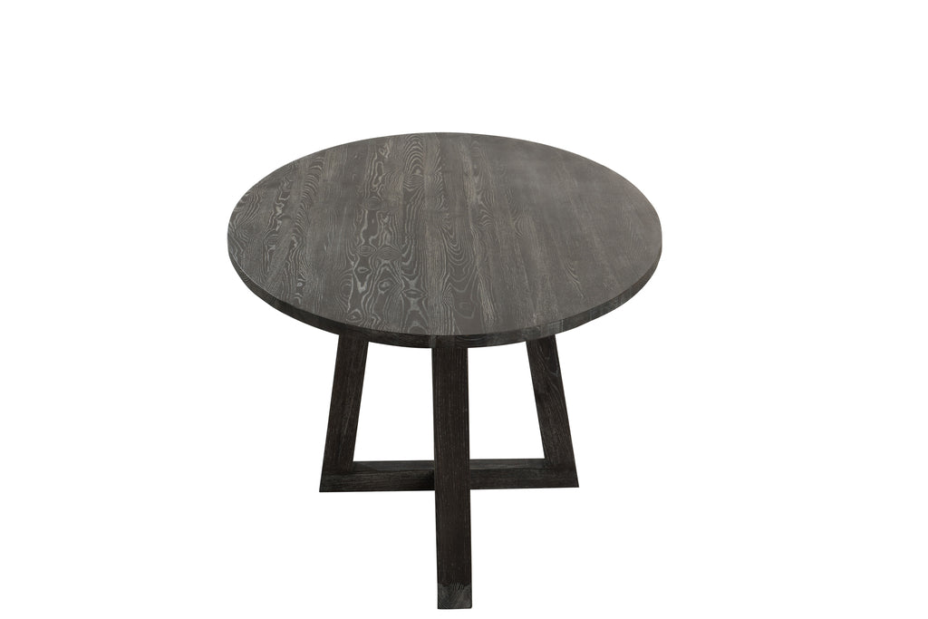 Table Oval Wood Dark Brown M