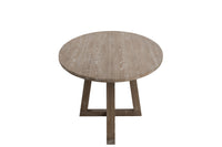 Table Oval Wood Moka M
