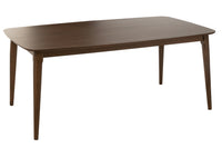 Table Rectangle Wood Brown