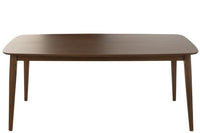 Table Rectangle Wood Brown