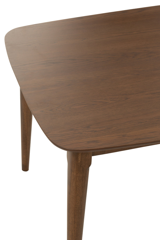 Table Rectangle Wood Brown