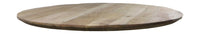 Tafelblad Bern rond -  140x140x3,5 - Naturel - Swiss edge - Mangohout