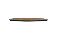 Tafelblad Fishbone Danish - 120x60x3 - Zwart - Eiken