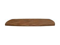 Tafelblad Fishbone Danish straigth - 120x60x3 - Naturel - Eiken