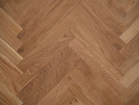 Tafelblad Fishbone Danish straigth - 120x60x3 - Naturel - Eiken