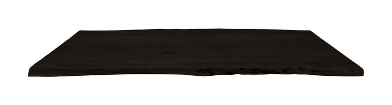 Tafelblad SoHo - 200x100x3,8-5 - Zwart - Acaciahout