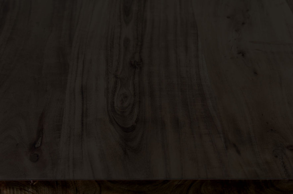 Tafelblad SoHo - 200x100x3,8-5 - Zwart - Acaciahout
