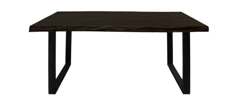 Tafelblad SoHo - 200x100x3,8-5 - Zwart - Acaciahout