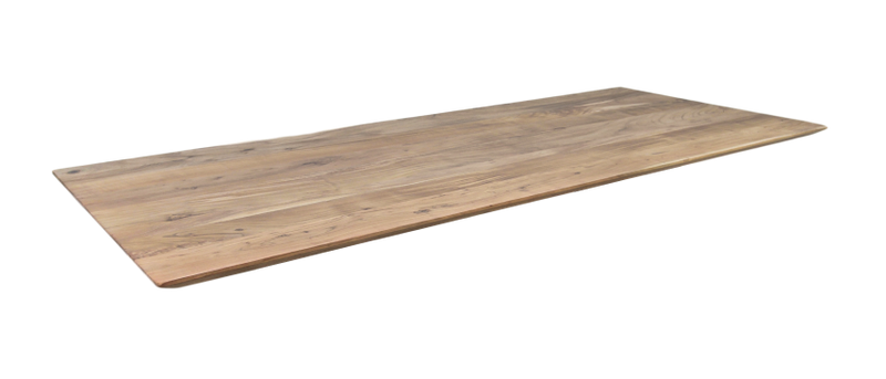 Tafelblad Zurich rechthoekig - 130x75x3,8 - Naturel - Swiss edge - Acaciahout