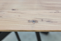 Tafelblad Zurich rechthoekig - 220x100x3,8 - Naturel - Swiss edge - Acaciahout