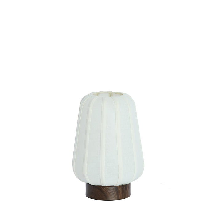 Tafellamp Bibury - Donkerbruin - Ø20cm