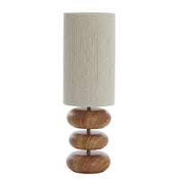 Tafellamp Danialo - Bruin - Ø22cm
