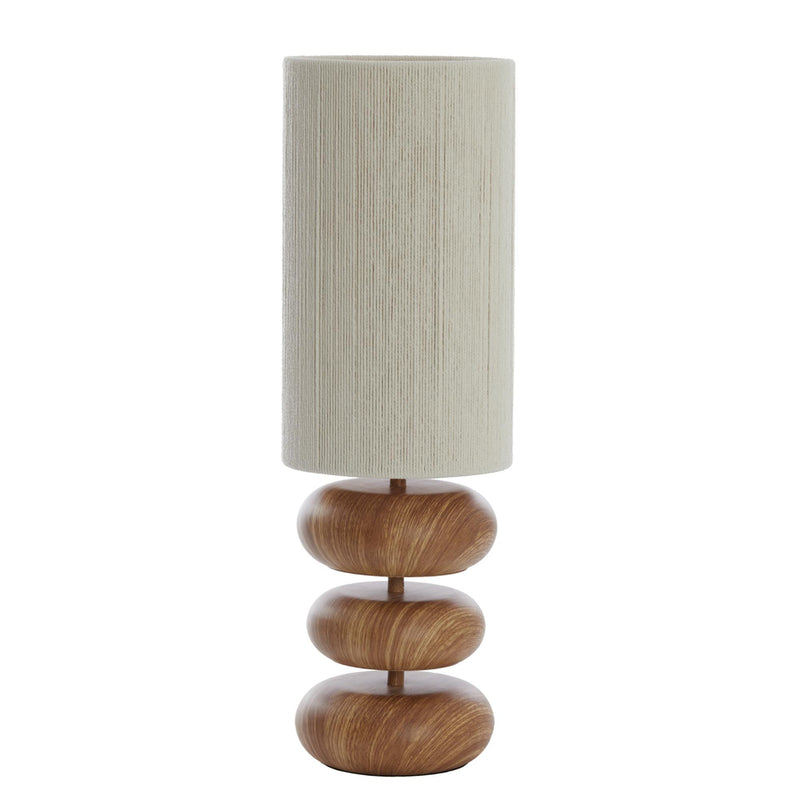 Tafellamp Danialo - Bruin - Ø22cm