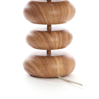 Tafellamp Danialo - Bruin - Ø22cm