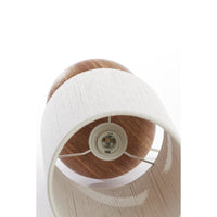 Tafellamp Danialo - Bruin - Ø22cm
