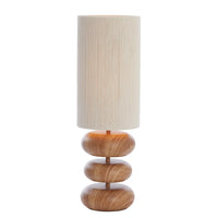 Tafellamp Danialo - Bruin - Ø22cm