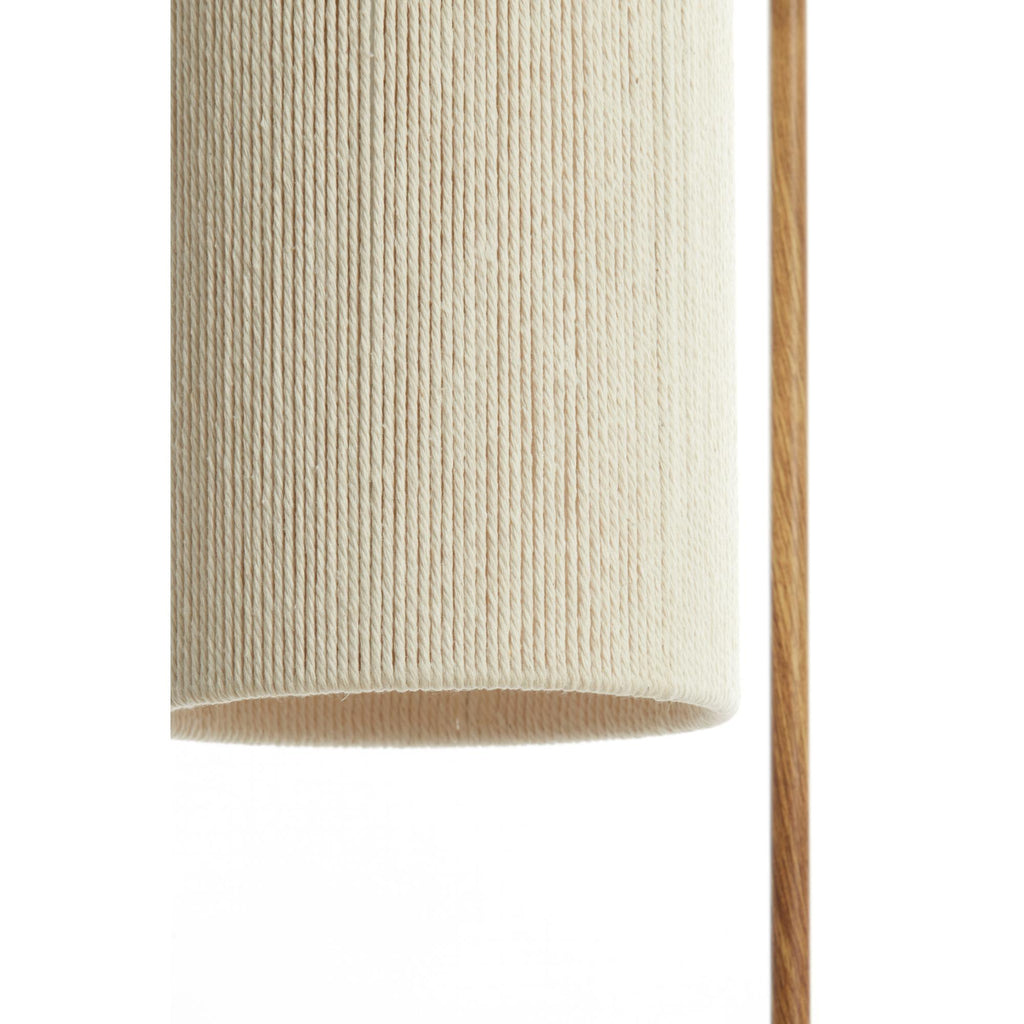 Tafellamp Donio - Naturel/Crème- 26x20x59.5cm