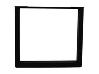Tafelpoten - U-model - 80x10x72 - Zwart - Metaal - Set van 2