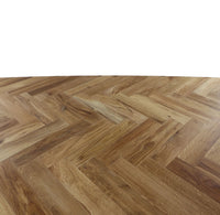 Tafeltop Fishbone Danish - 200x100x4 - Naturel - Eiken