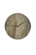 Afbeelding in Gallery-weergave laden, Clock 51 cm TIMARU wood-nickel
