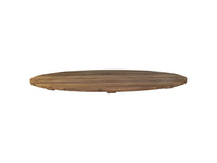 Tuin tafelblad ovaal - 240x110x7 - Naturel - Oud teakhout