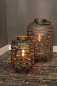 Table lamp 31x45,5 cm UDUPI brown gold