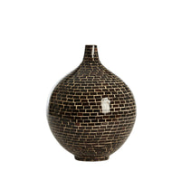 Vaas Elorza - Donkerbruin - Ø28cm
