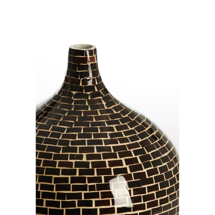 Vaas Elorza - Donkerbruin - Ø28cm