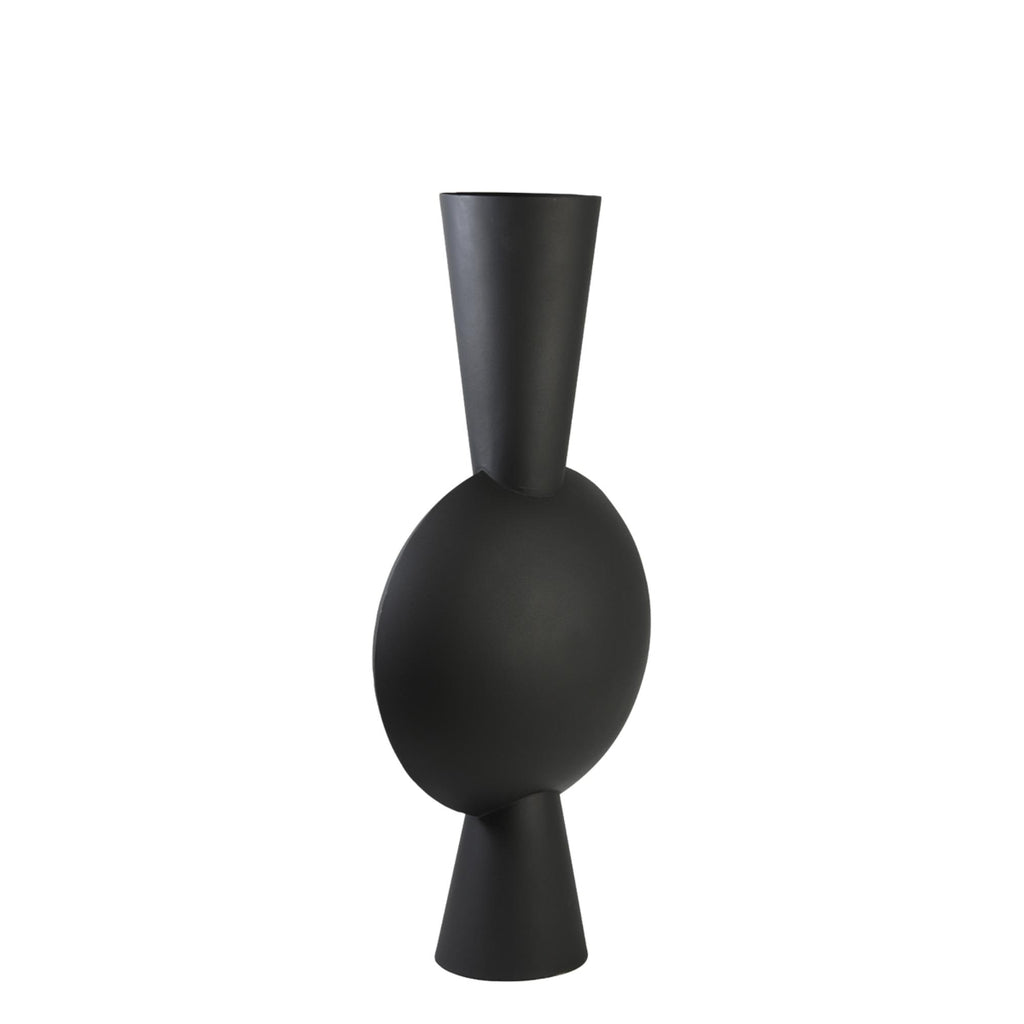 Vaas Kavandu - Zwart - 47x26x100cm
