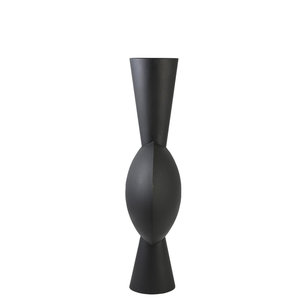Vaas Kavandu - Zwart - 47x26x100cm