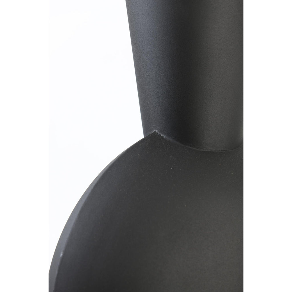 Vaas Kavandu - Zwart - 47x26x100cm