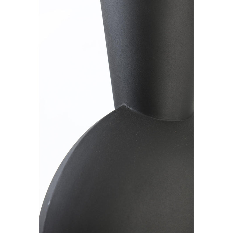 Vaas Kavandu - Zwart - 47x26x100cm