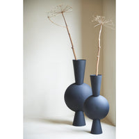 Vaas Kavandu - Zwart - 47x26x100cm