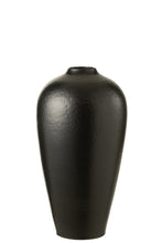 Afbeelding in Gallery-weergave laden, Vase Ceramic Black Large
