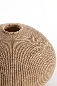 Vase deco 35x26,5 cm VALERIE light brown