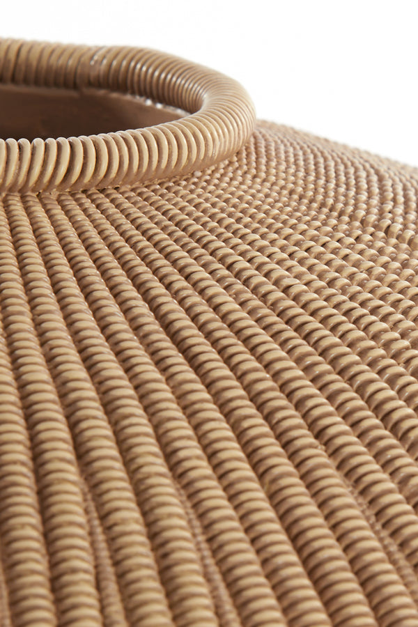Vase deco 35x26,5 cm VALERIE light brown