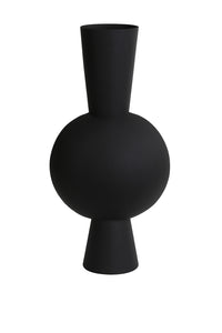Vase deco 31x20x60 cm KAVANDU matt black