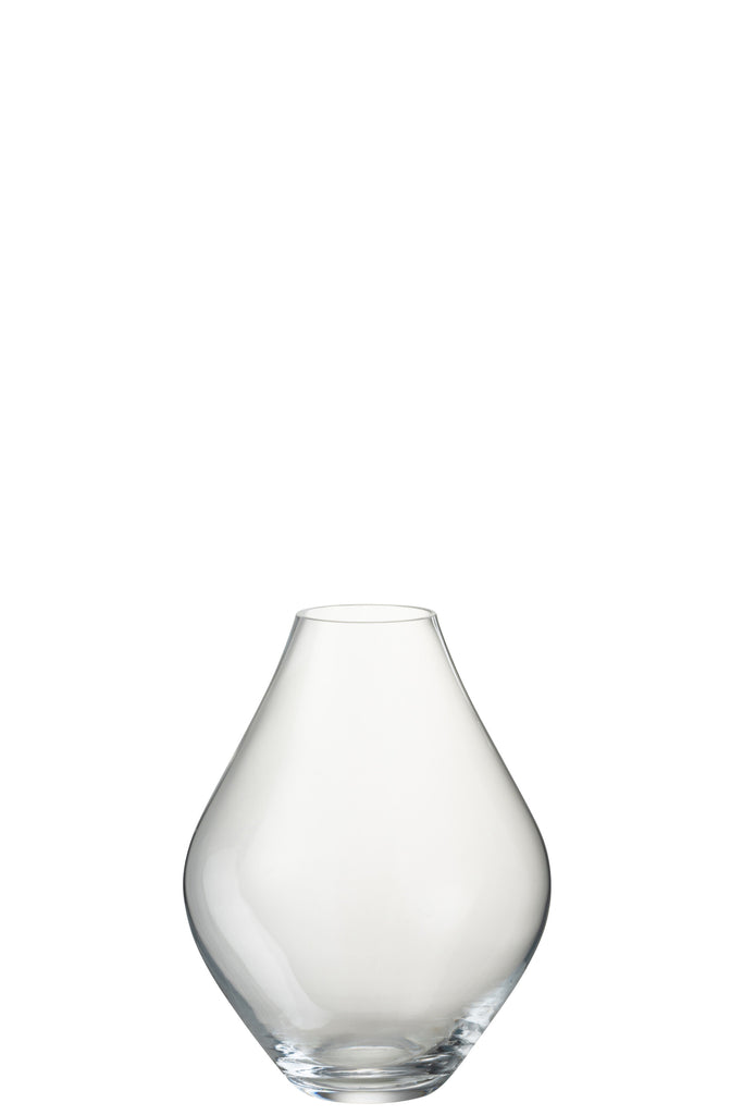 Vase Abby Glass Transparent Large