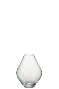 Vase Abby Glass Transparent Small